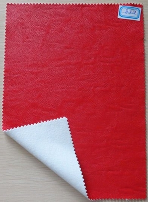 Sortes de cuir synthétique couleur tissu résistant à l'Abrasion pour textiles de maison, de sac