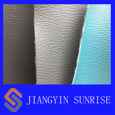 Tissu tricoté coloré de cuir de Faux de polyester de Custume pour l'intérieur de voiture