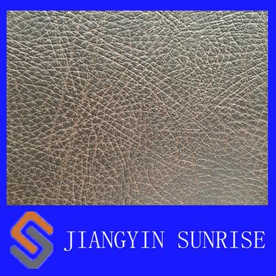 Tissu durable de cuir de PVC pour l'utilisation de sofa et de meubles de chaise avec la bonne qualité