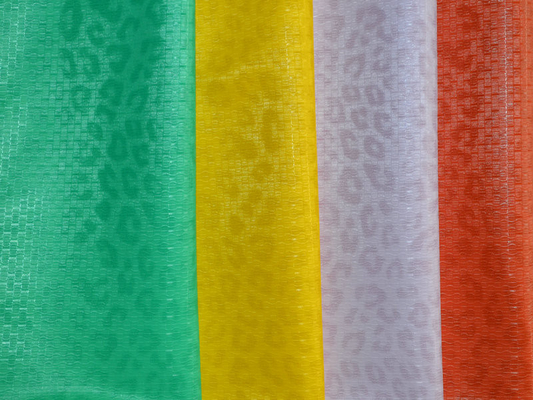 Vert/jaune/tissu pourpre/orange de cuir d'unité centrale, peau 240gsm yk033 d'unité centrale