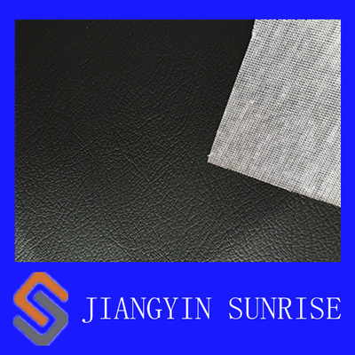 Le tissu en cuir synthétique adapté aux besoins du client de sofa, santé préside le cuir faisant le coin de Faux de sofa