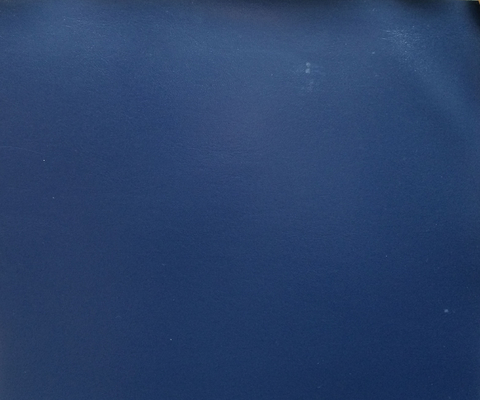 Tissu bleu de similicuir de PVC de résistance de tension pour stationnaire