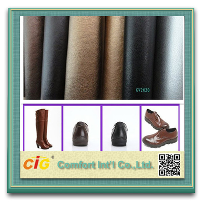 Cuir synthétique d'unité centrale de tissu en cuir favorable à l'environnement pour les chaussures/tapisserie d'ameublement automatique