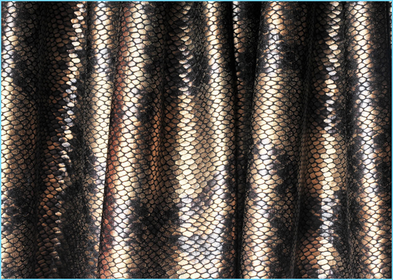 Dansez le tissu de Spandex de polyester de costume/le tissu tapisserie d'ameublement en cuir de Faux pour le sac