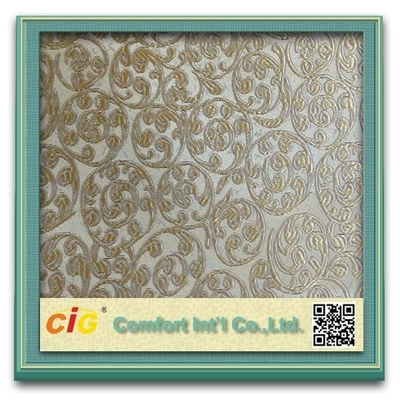 Tissu moderne arabe décoratif adapté aux besoins du client de rideau pour des rideaux et des meubles en fenêtre
