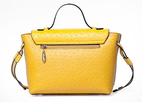 Sac de cordon de poisson-chat de sacs à main de dames de mode de modèle d'autruche, grands sacs à main en cuir