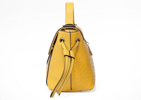 Sac de cordon de poisson-chat de sacs à main de dames de mode de modèle d'autruche, grands sacs à main en cuir