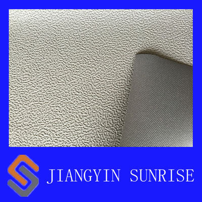Anti- cuir automatique jaune de tapisserie d'ameublement, cuir de synthétique de PVC de housse de siège de voiture