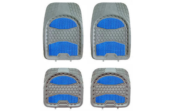 Tapis universel de voiture de PVC 3D de voiture de tapis en caoutchouc faits sur commande antidérapage de plancher
