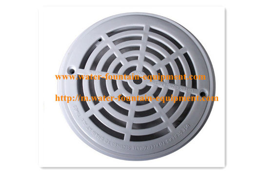Couverture ronde de collecteur des accessoires 208mm de piscine de l'ABS/PVC