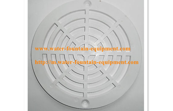 Couverture ronde de collecteur des accessoires 208mm de piscine de l'ABS/PVC