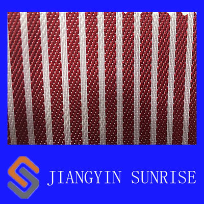 Tissu en nylon rouge résistant à l'usure pour les sacs/le tissu d'Oxford polyester de bagage