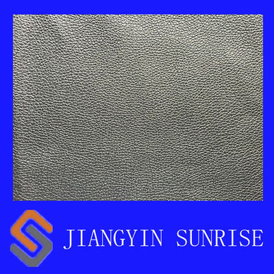 Cuir synthétique de sofa noir résistant de polyester de larme pour la voiture Seat