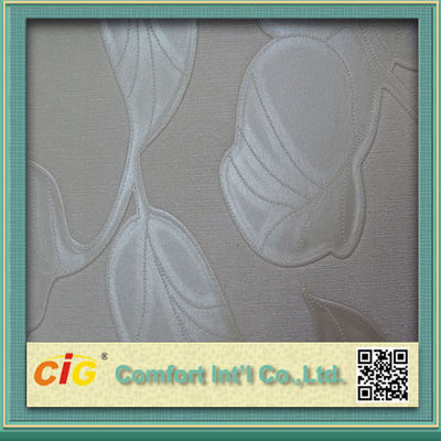 Imperméabilisez le cuir synthétique de PVC de 0.8MM pour le sofa, sofa de similicuir