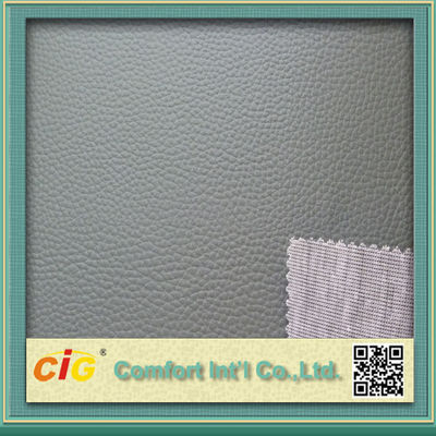 Imperméabilisez le cuir synthétique de PVC de 0.8MM pour le sofa, sofa de similicuir