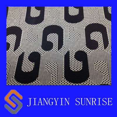 54" tissu en cuir synthétique de troupeau de PVC tissé par largeur pour des chaussures/sofa