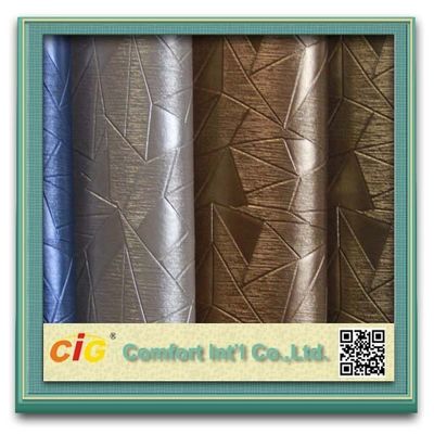 Similicuir de impression multicolore de PVC pour des meubles décoratifs