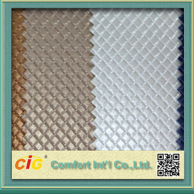 Similicuir de impression multicolore de PVC pour des meubles décoratifs