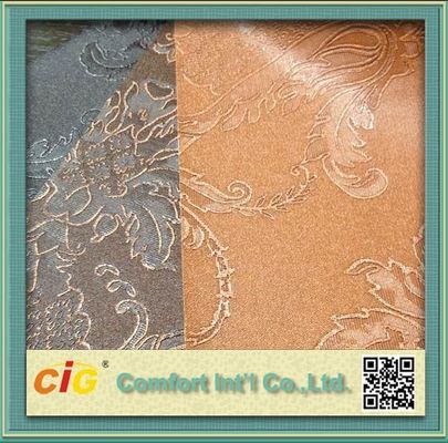 Tissu en cuir de similicuir de PVC de la résistance sale 1.0mm/tapisserie d'ameublement de Faux pour la voiture Seat