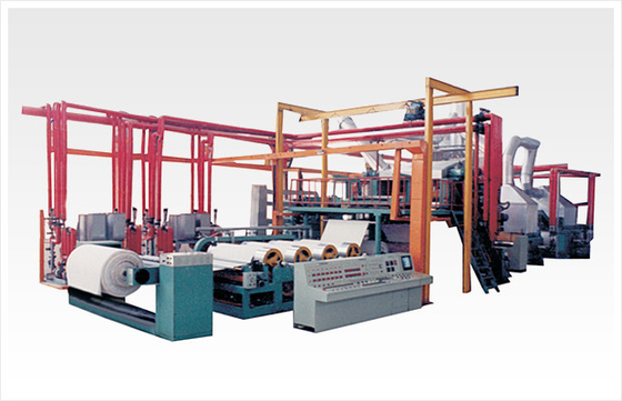 Chaîne de production de similicuir de PVC
