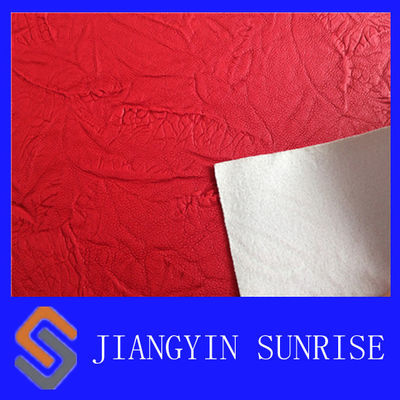 Anti- cuir synthétique de relief de jaunissement de polyuréthane du cuir d'unité centrale de modèle/unité centrale