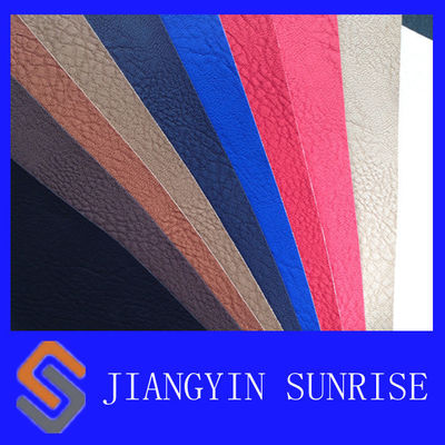 Tissu synthétique 54" de cuir d'autruche de Faux d'unité centrale de plein grain non toxique largeur