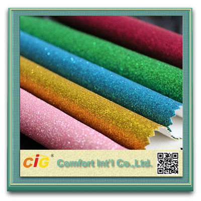 Couleur multi matérielle de scintillement de papier peint d'unité centrale de mur de tissu à la maison en cuir synthétique mou de décoration