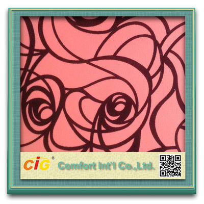 Tissu coloré de similicuir d'unité centrale de cuir de Faux de Focking pour le sofa/voiture Seat/vêtement