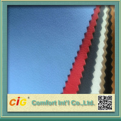 tissu de cuir synthétique coloré d'unité centrale de 0.4mm/similicuir pour le sac
