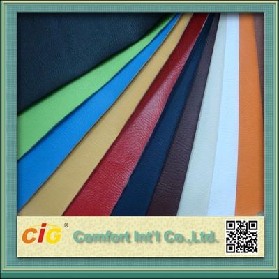 tissu en cuir synthétique de polyuréthane de 0.4mm - de 0.7mm pour le vêtement