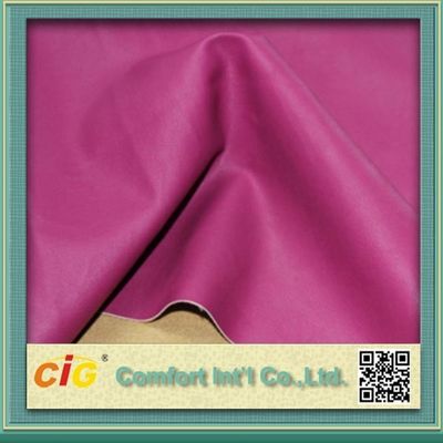 tissu en cuir synthétique de polyuréthane de 0.4mm - de 0.7mm pour le vêtement