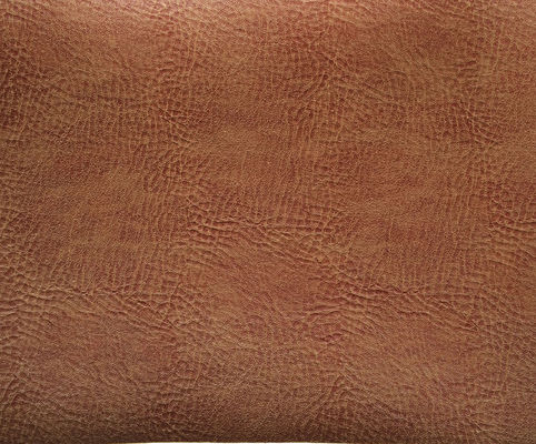 Anti tissu de tapisserie d'ameublement rouge mat statique de cuir de Faux pour la décoration 1,0 - 3.0mm