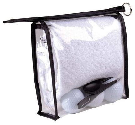 Sacs de banque de tirette de toile pour la boule de GOLF de emballage et les bons articles de promotion de serviette