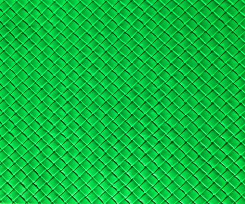 Tissu vert imperméable de cuir de Faux pour des sacs à main avec la texture de trellis