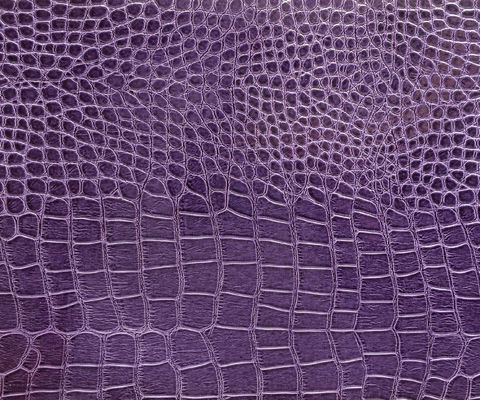Tissu de cuir de Faux tissé par support pourpre pour des sacs à main avec l'épaisseur de 0,7 - de 1.5mm