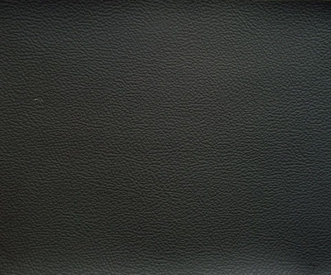Tissu de tapisserie d'ameublement automatique de cuir noir fait sur commande de Faux pour le GV de housses de siège approuvé