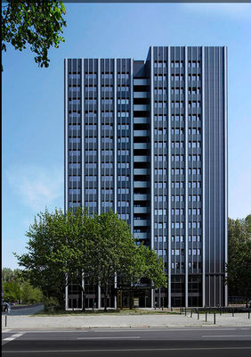 Panneaux de revêtement en aluminium de taille commune