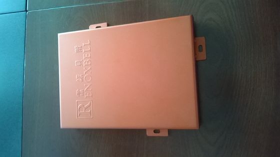 Panneaux de revêtement en aluminium de taille commune