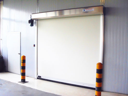 Porte à rouleaux en tissu anti-électrostatique, haute fréquence vitesse d' ouverture douce 1,5 m/s