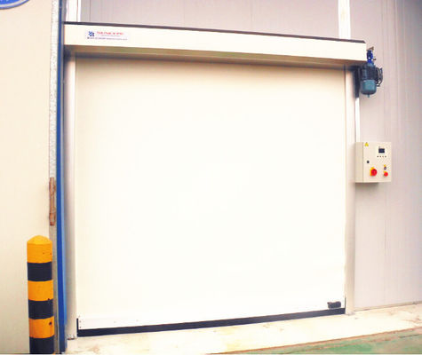 Porte à rouleaux en tissu anti-électrostatique, haute fréquence vitesse d' ouverture douce 1,5 m/s