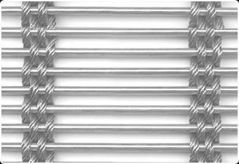 maille décorative en métal de bureau de fabrication de câble de baïonnette de maille de la corde 316L en acier