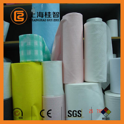 Le Nonwoven visqueux d'ANIMAL FAMILIER essuie le chiffon de nettoyage non tissé pour la cuisine