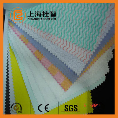 Le Nonwoven visqueux d'ANIMAL FAMILIER essuie le chiffon de nettoyage non tissé pour la cuisine