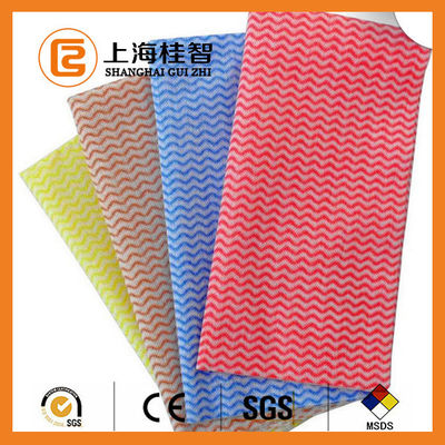 Le Nonwoven visqueux d'ANIMAL FAMILIER essuie le chiffon de nettoyage non tissé pour la cuisine