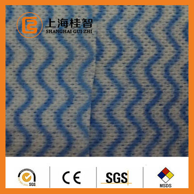 Chiffon de nettoyage non tissé visqueux de polyester pour les verres, 35GSM-100GSM