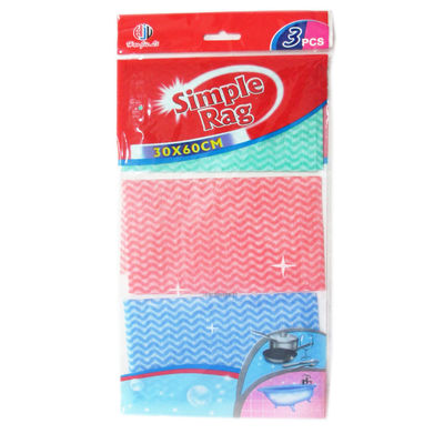Chiffons de nettoyage non tissés jetables pour l'hôtel, restaurant, bureau