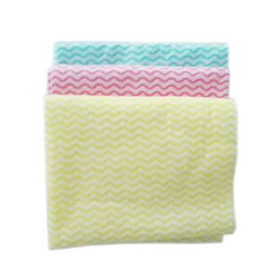 Chiffons de nettoyage non tissés jetables pour l'hôtel, restaurant, bureau