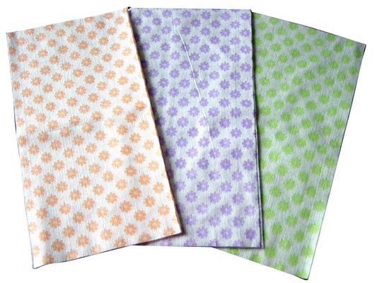 Chiffons de nettoyage non tissés jetables pour l'hôtel, restaurant, bureau