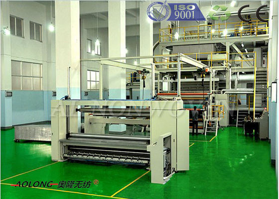 Le double rayonne le textile tissé de pp Spunbond non faisant la machine pour le tissu de massage